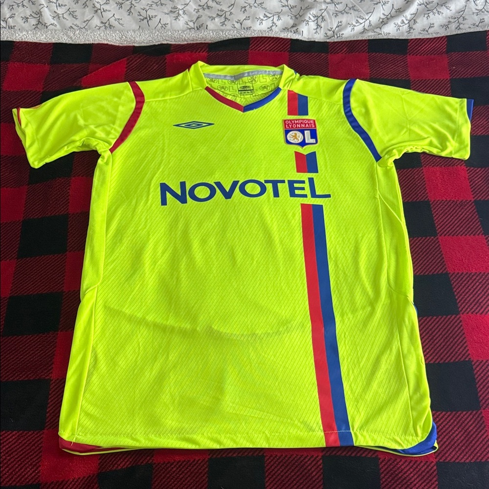 Olympique Lyonnais 🇫🇷 VINTAGE 2008-09 Umbro Away Ligue 1 Jersey